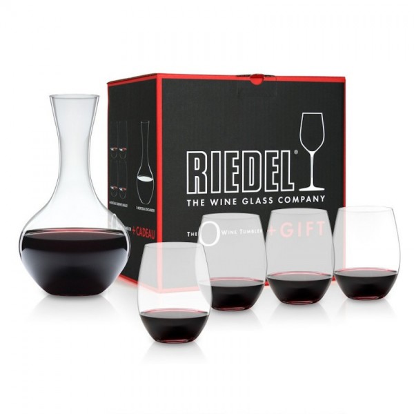 RIEDEL Weinglas-Set O, Decanter + Becher